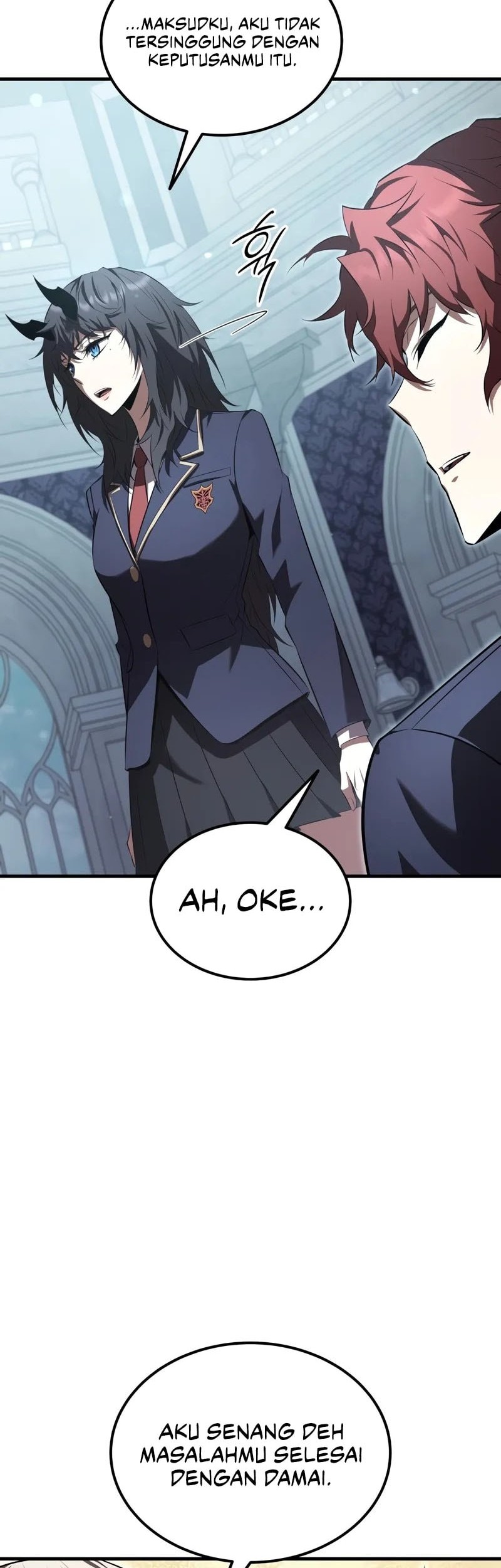 The Fox-Eyed Villain Of The Demon Academy Chapter 35 Gambar 39