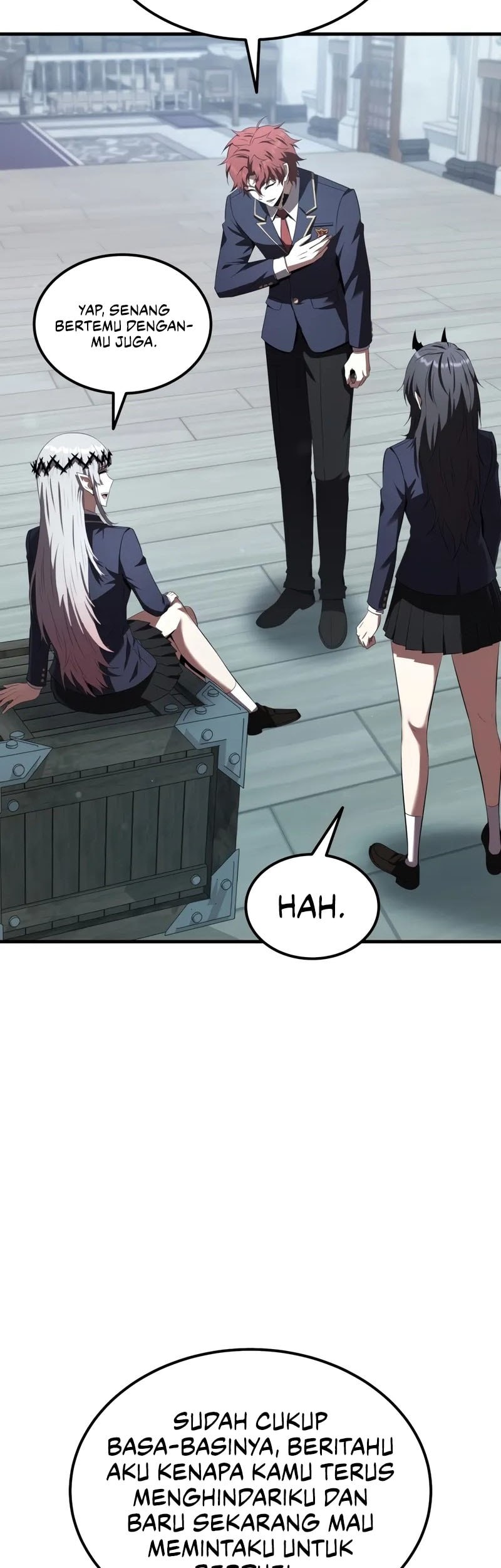 The Fox-Eyed Villain Of The Demon Academy Chapter 35 Gambar 24