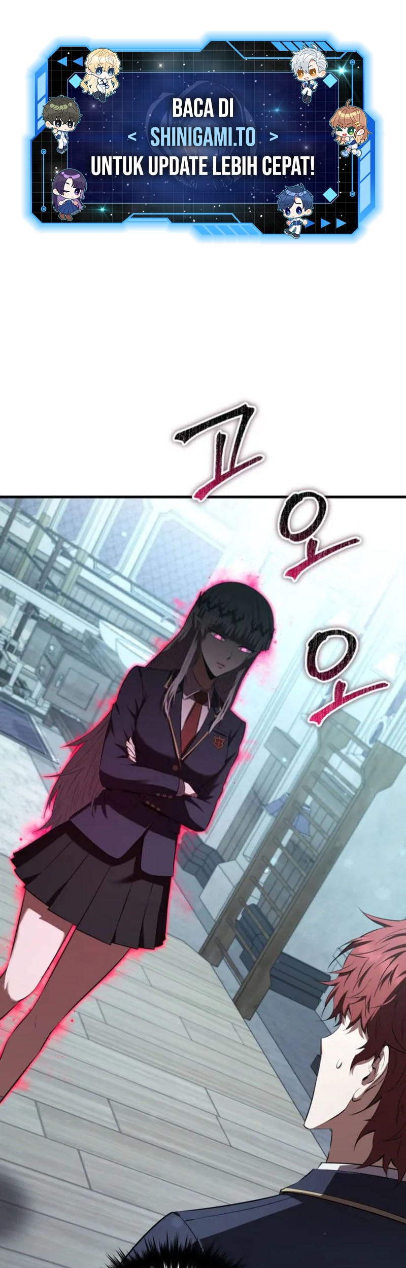 Manhwa The Fox-Eyed Villain Of The Demon Academy Chapter 36 gambar nomor 2