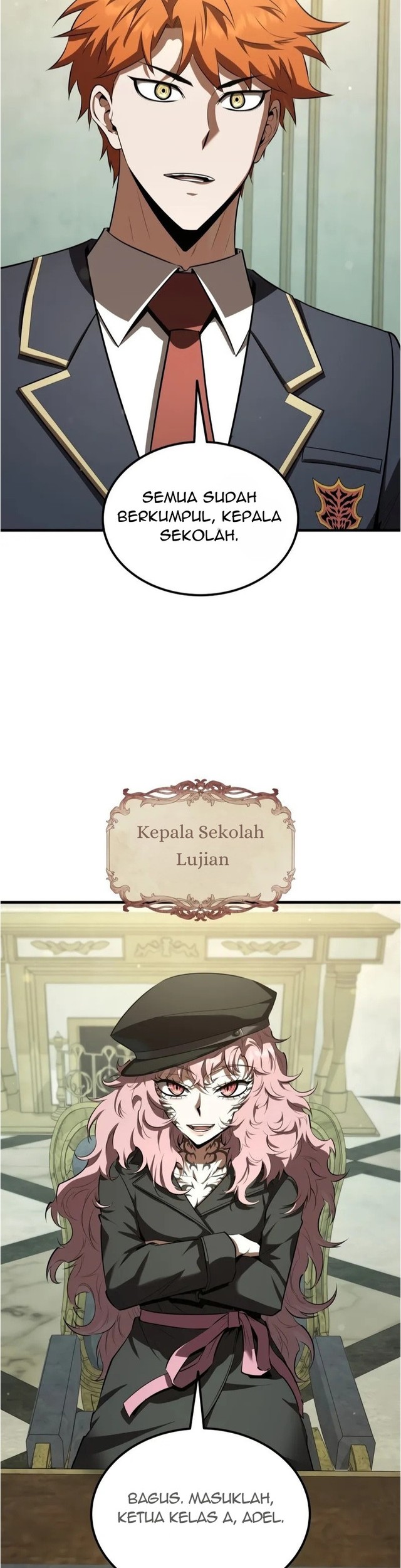 The Fox-Eyed Villain Of The Demon Academy Chapter 38 Gambar 45