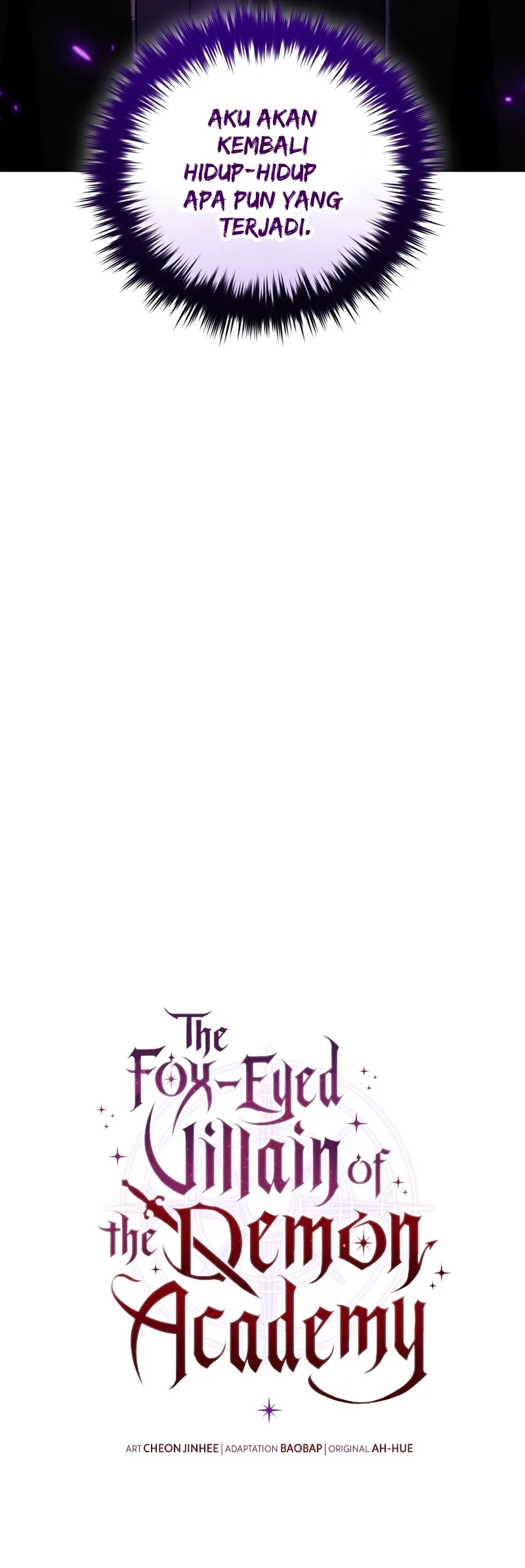 The Fox-Eyed Villain Of The Demon Academy Chapter 40 Gambar 67