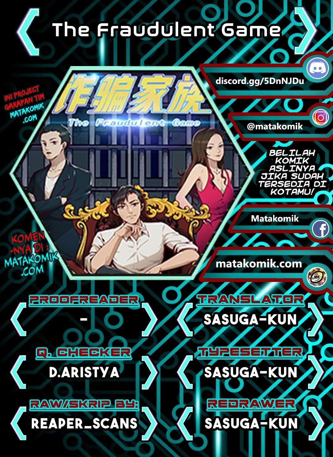 Komik The Fraudulent Game Chapter 5 gambar nomor 1