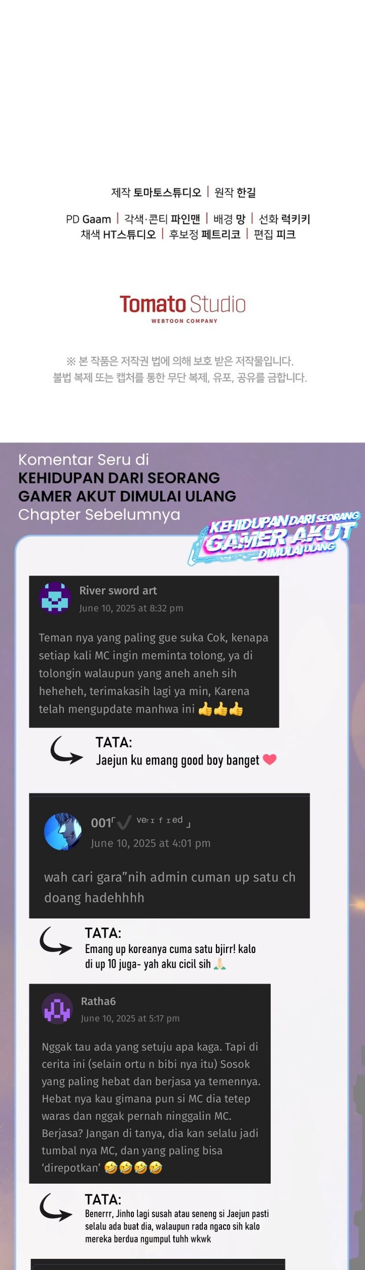 The Game’s Addict Reset Chapter 26 Gambar 70