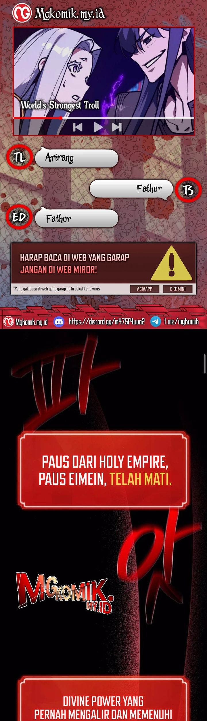 Komik The Game’s Greatest Troll Chapter 137 gambar nomor 1