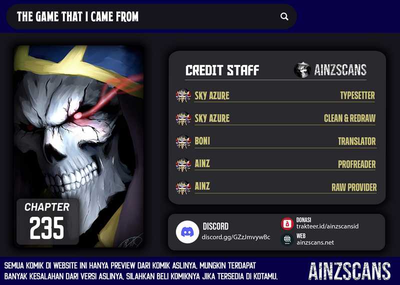 Komik The Game That I Came From Chapter 235 gambar nomor 1