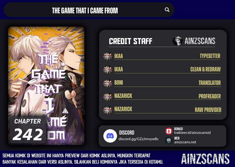 Komik The Game That I Came From Chapter 242 gambar nomor 1