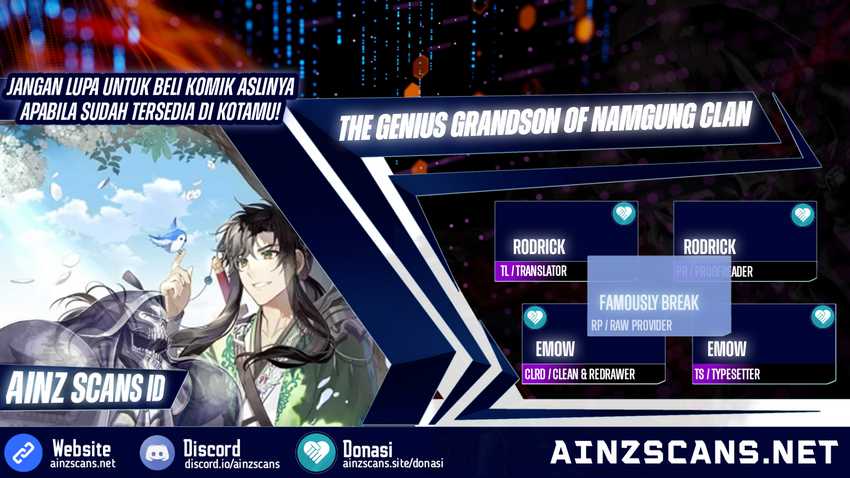 Komik The Genius Grandson of Namgung Clan Chapter 19 gambar nomor 1