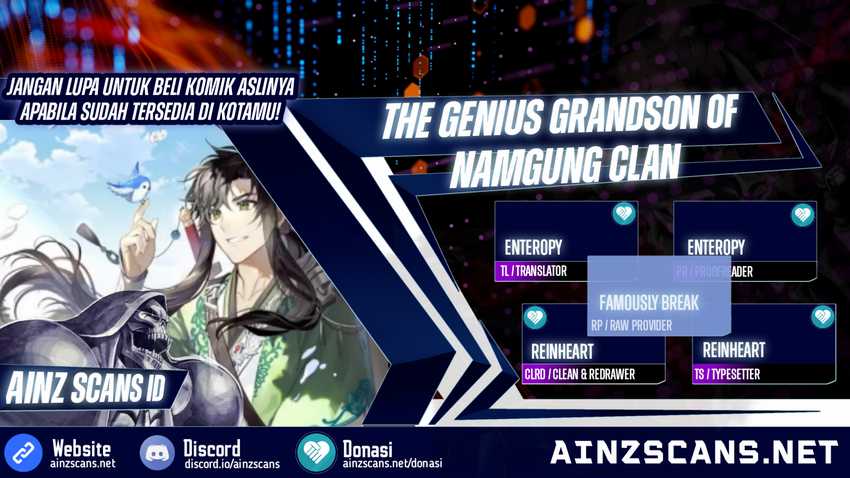 Komik The Genius Grandson of Namgung Clan Chapter 11 gambar nomor 1