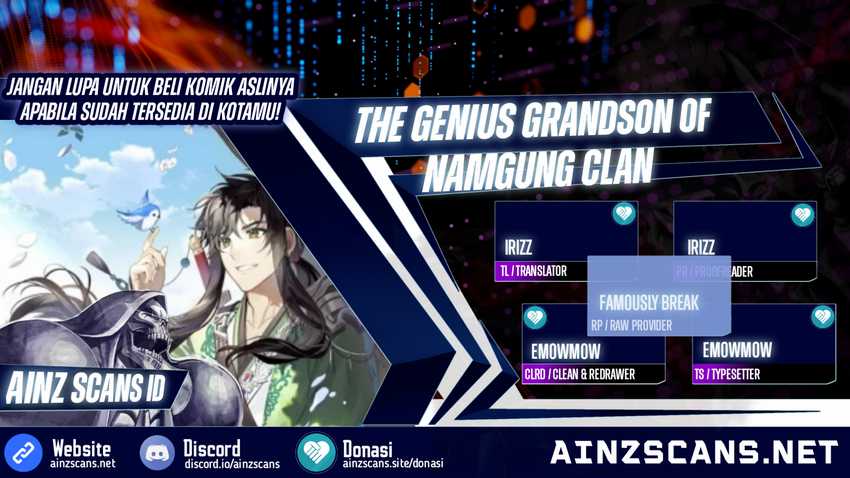 Komik The Genius Grandson of Namgung Clan Chapter 5 gambar nomor 1
