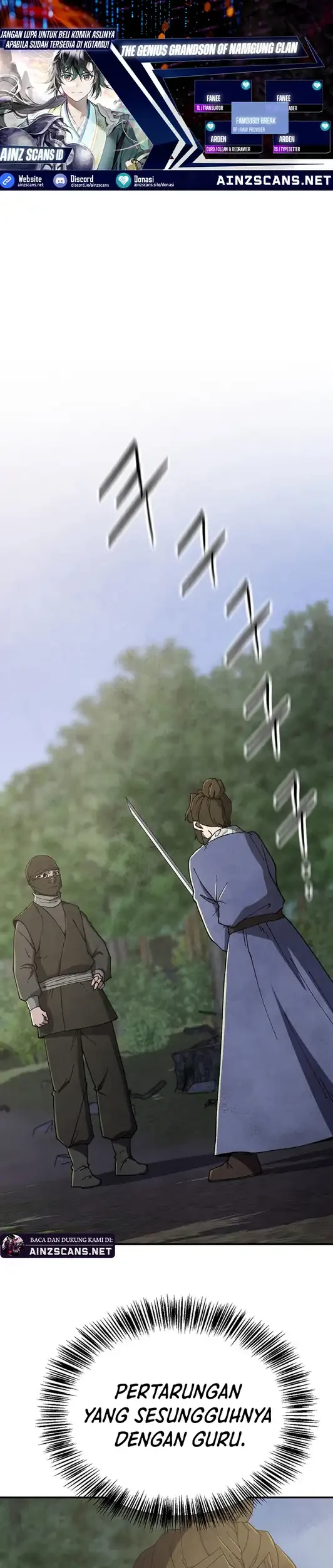 Komik The Genius Grandson of Namgung Clan Chapter 71 gambar nomor 1