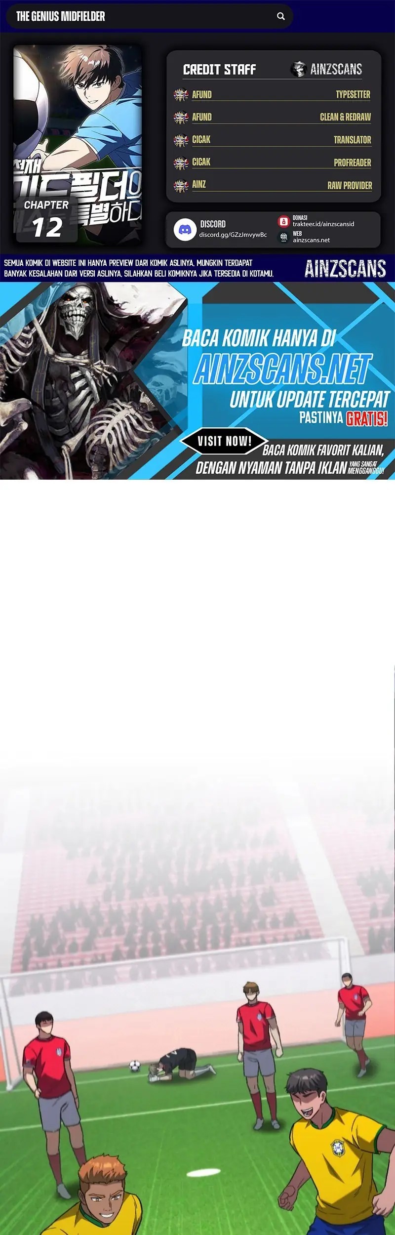 Komik The Genius Midfielder’s Pass Is Special Chapter 12 gambar nomor 1