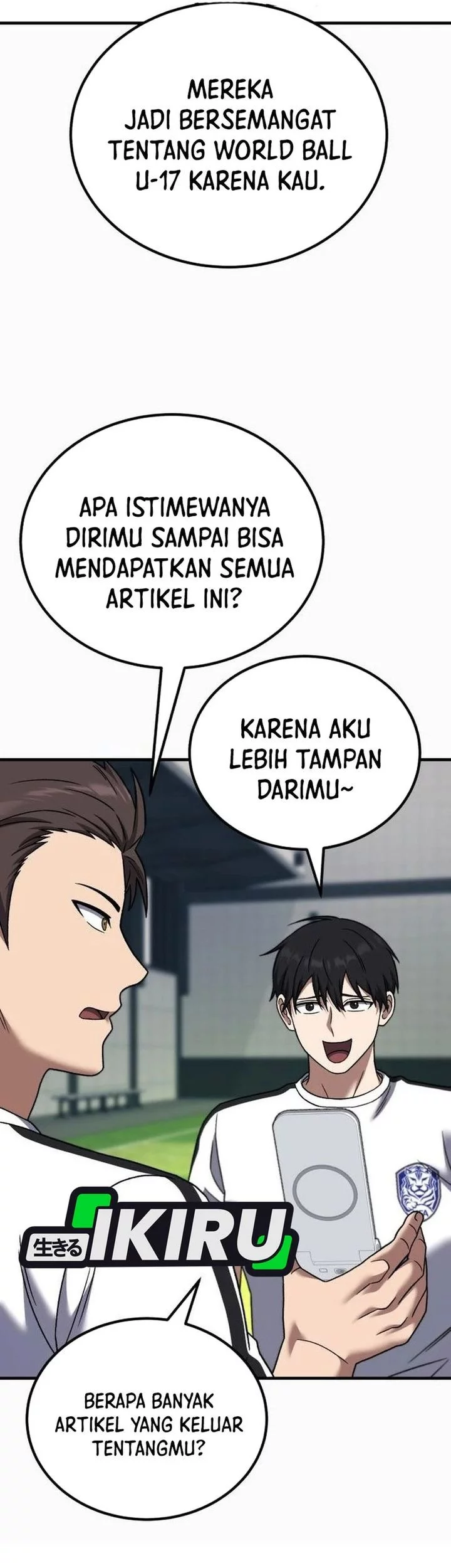 The Genius Midfielder’s Pass Is Special Chapter 27 Gambar 29