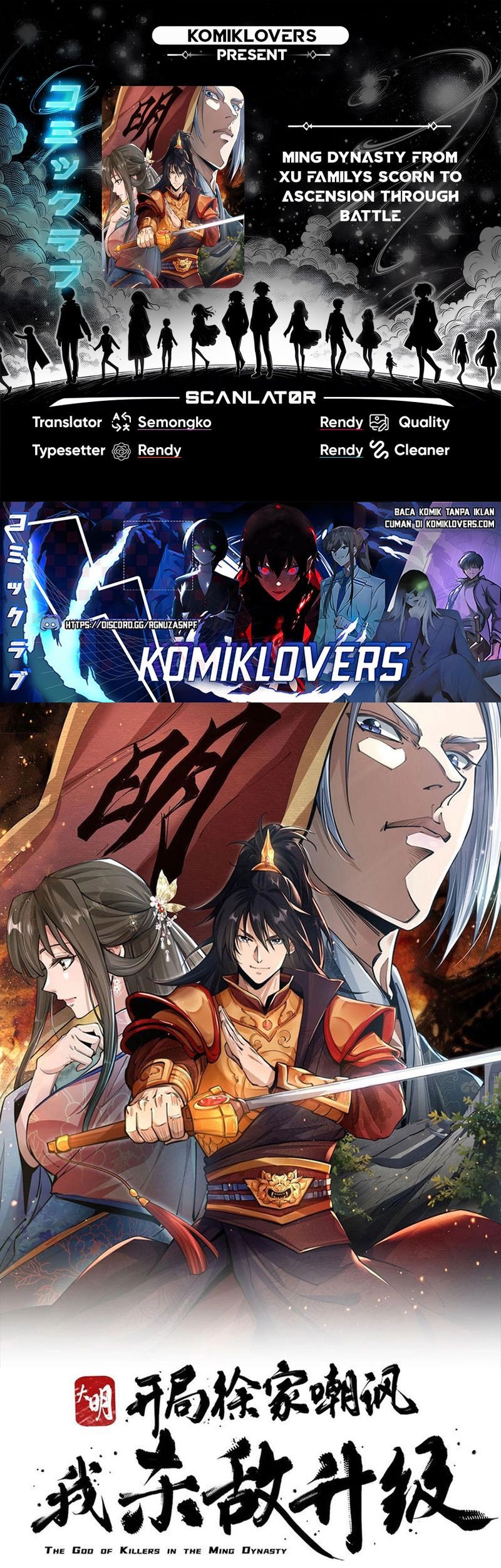 Komik The God of Killers in the Ming Dynasty Chapter 7 gambar nomor 1