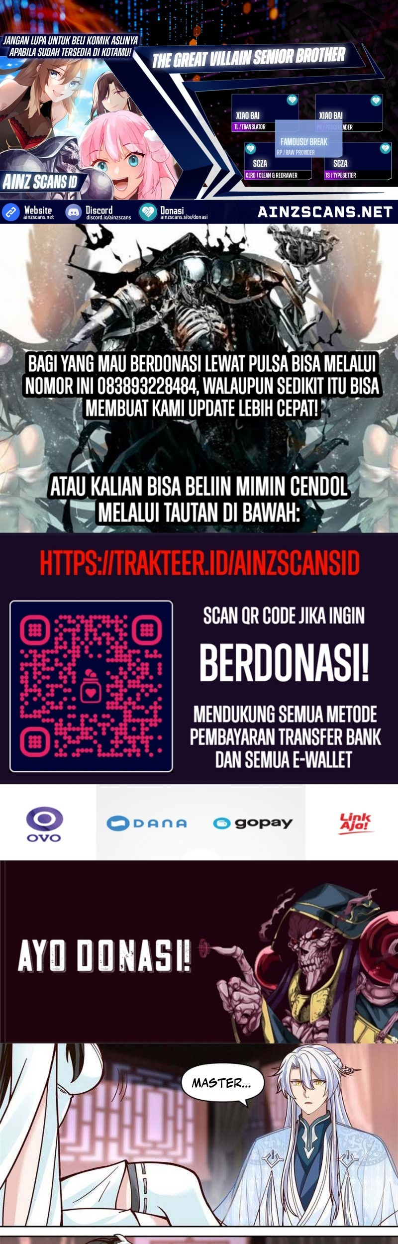 Komik The Great Villain Senior Brother and All of His Yandere Junior Sisters Chapter 153 gambar nomor 1