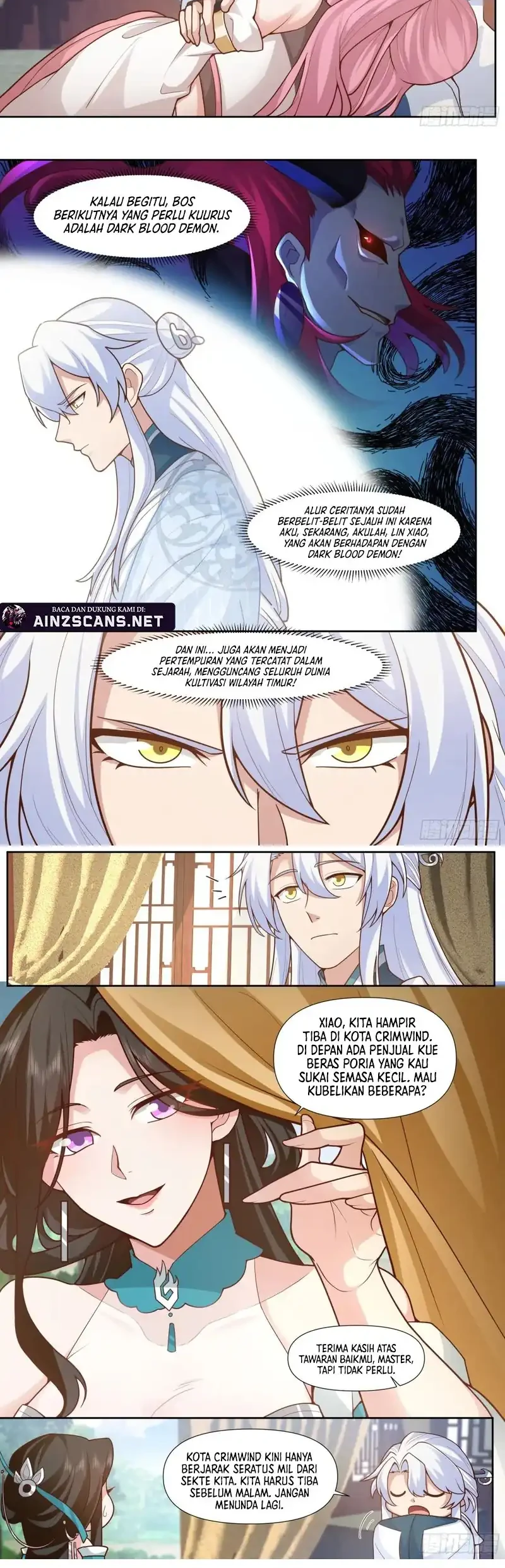 Manhua The Great Villain Senior Brother and All of His Yandere Junior Sisters Chapter 161 gambar nomor 2