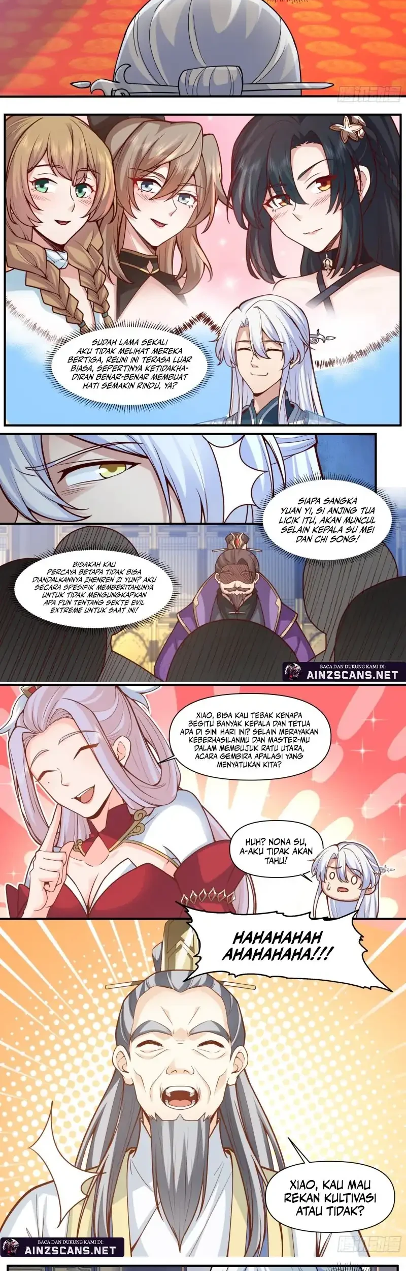 Manhua The Great Villain Senior Brother and All of His Yandere Junior Sisters Chapter 163 gambar nomor 2