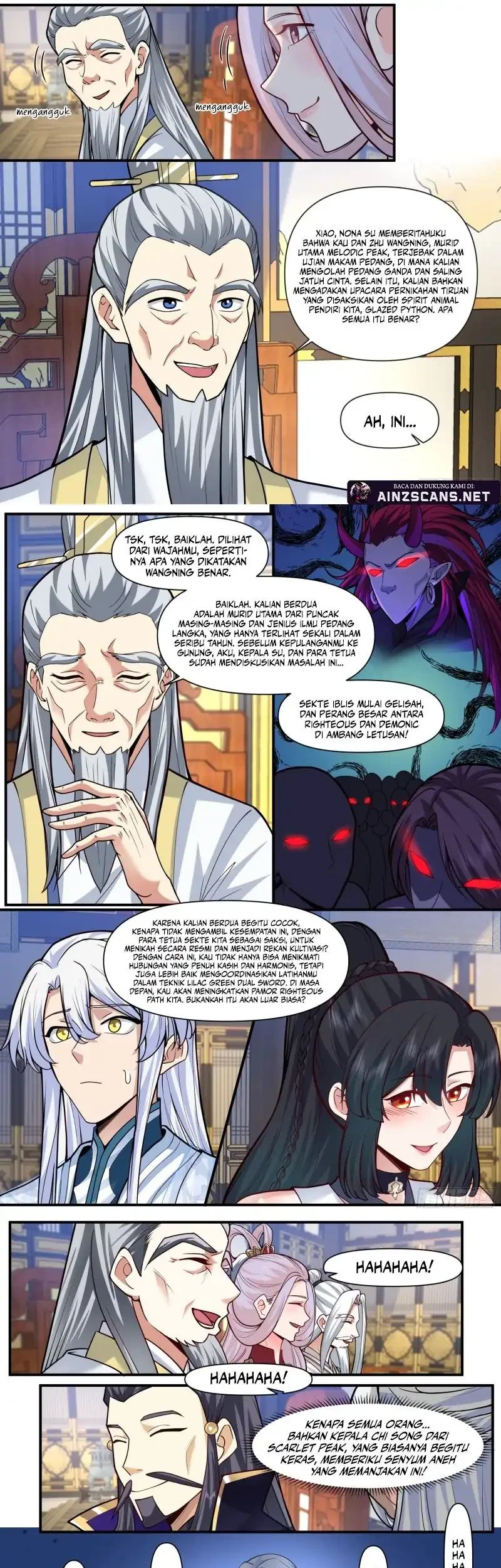 The Great Villain Senior Brother and All of His Yandere Junior Sisters Chapter 163 Gambar 4