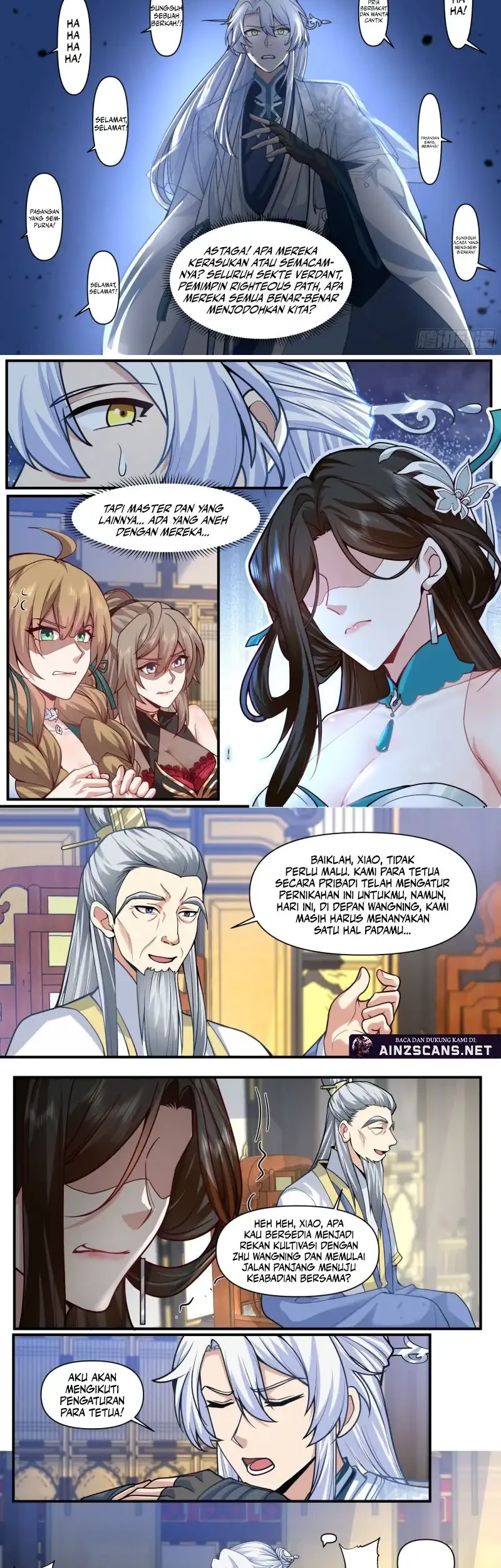 The Great Villain Senior Brother and All of His Yandere Junior Sisters Chapter 163 Gambar 5