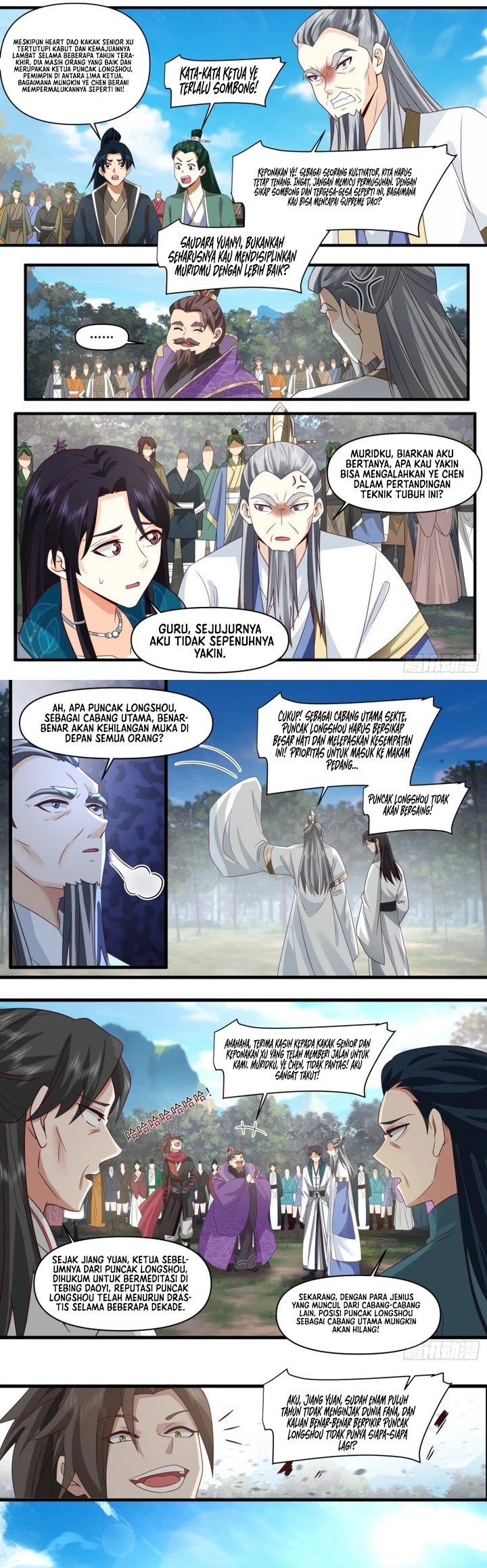 The Great Villain Senior Brother and All of His Yandere Junior Sisters Chapter 104 Gambar 9