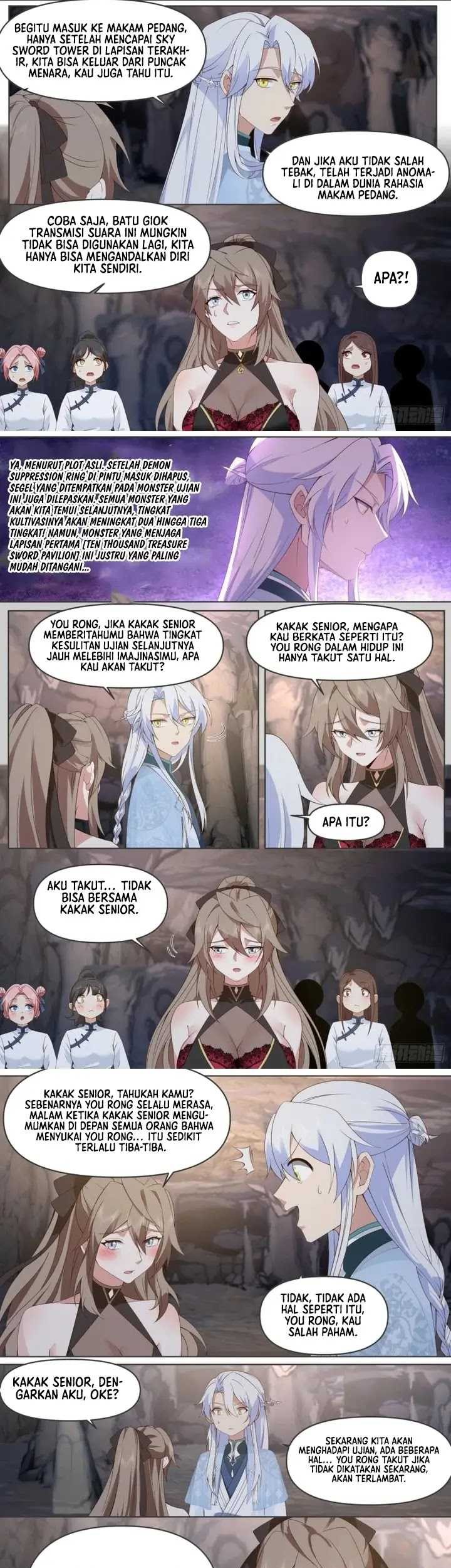 The Great Villain Senior Brother and All of His Yandere Junior Sisters Chapter 106 Gambar 5