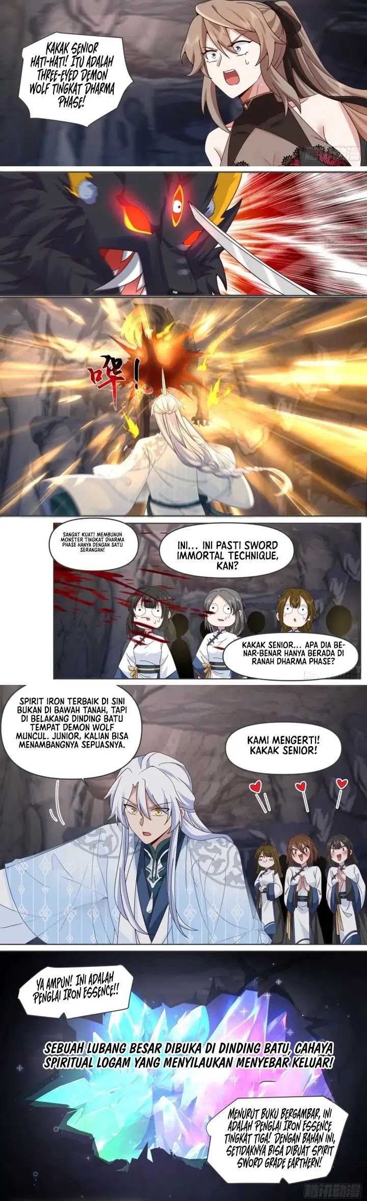 The Great Villain Senior Brother and All of His Yandere Junior Sisters Chapter 106 Gambar 10