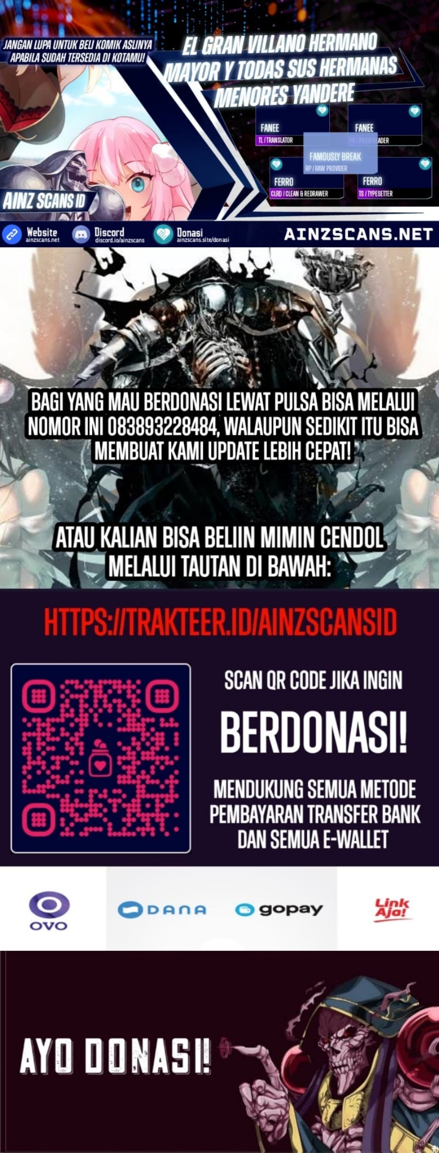 Komik The Great Villain Senior Brother and All of His Yandere Junior Sisters Chapter 125 gambar nomor 1