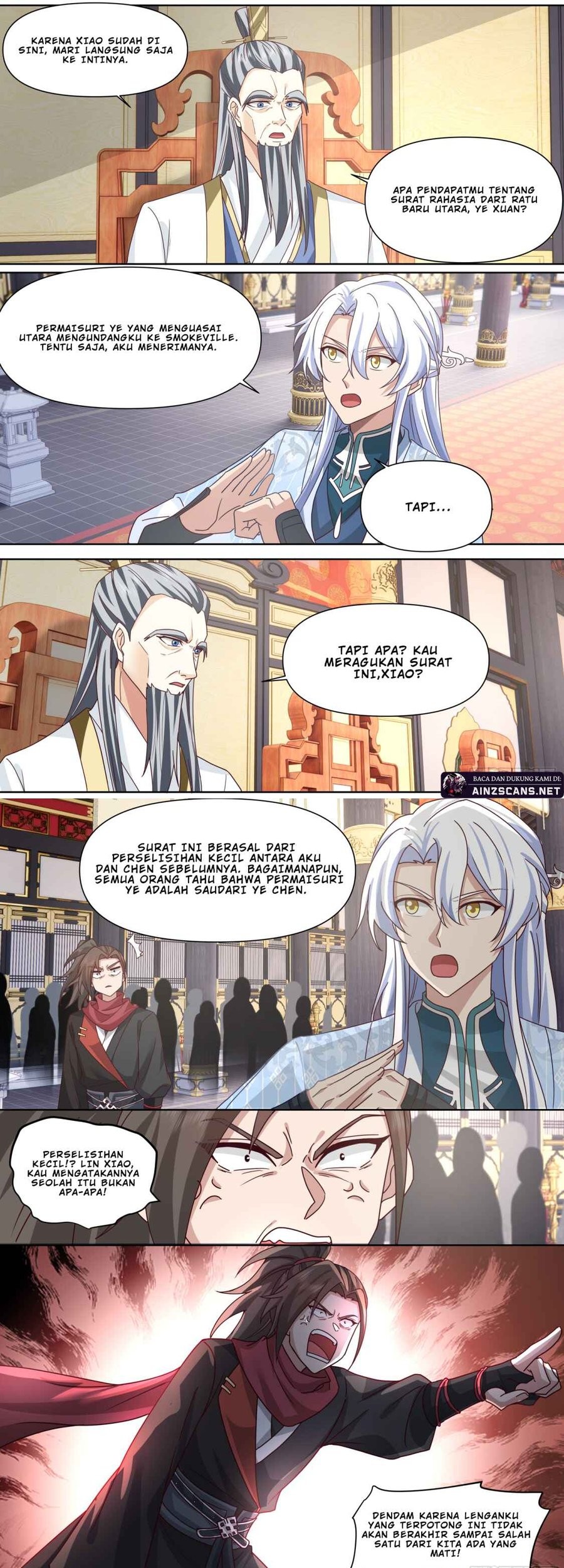 The Great Villain Senior Brother and All of His Yandere Junior Sisters Chapter 129 Gambar 3