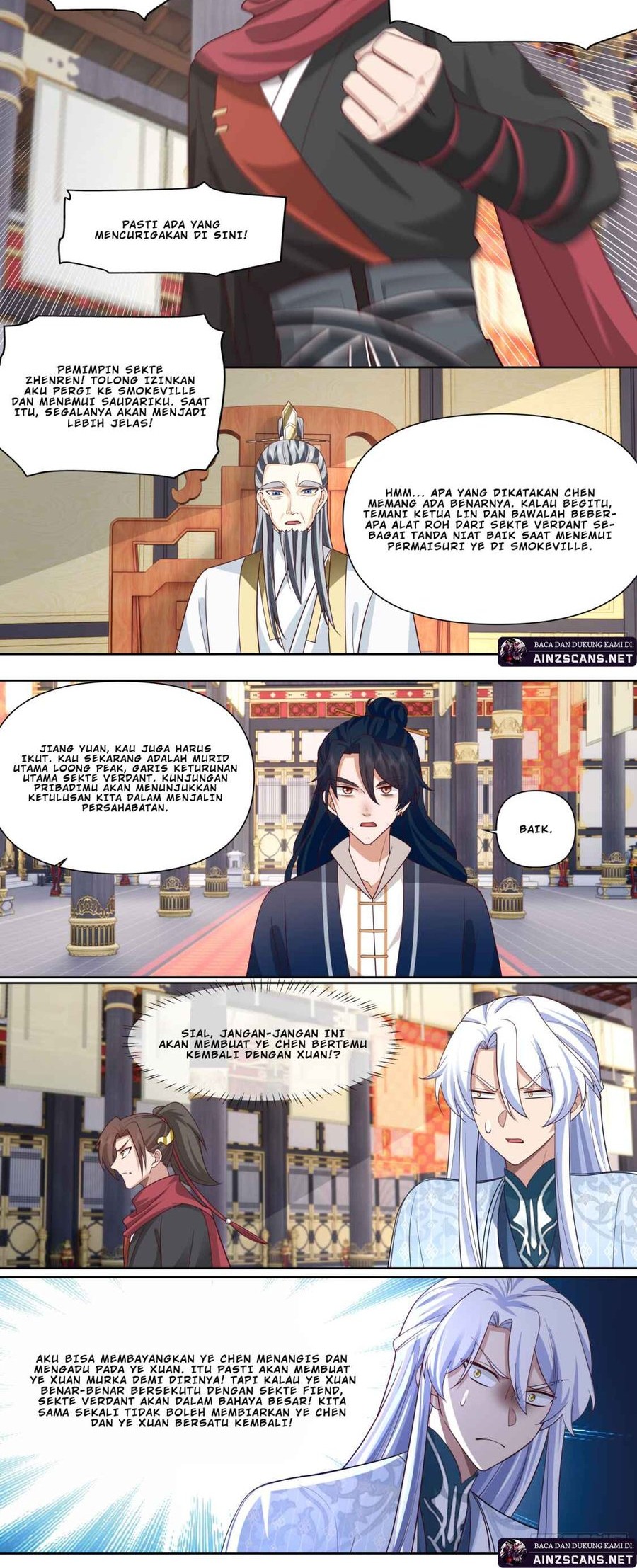 The Great Villain Senior Brother and All of His Yandere Junior Sisters Chapter 129 Gambar 8