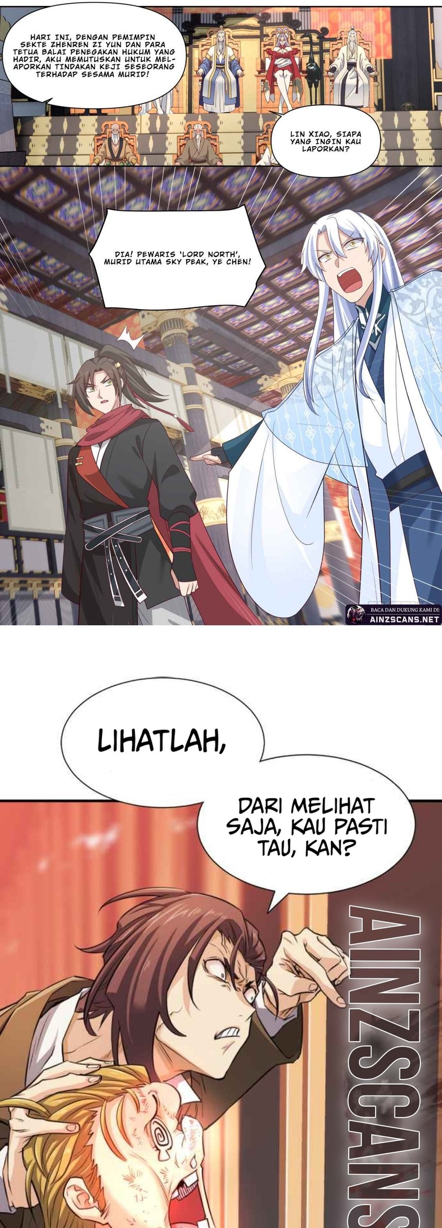 The Great Villain Senior Brother and All of His Yandere Junior Sisters Chapter 129 Gambar 9