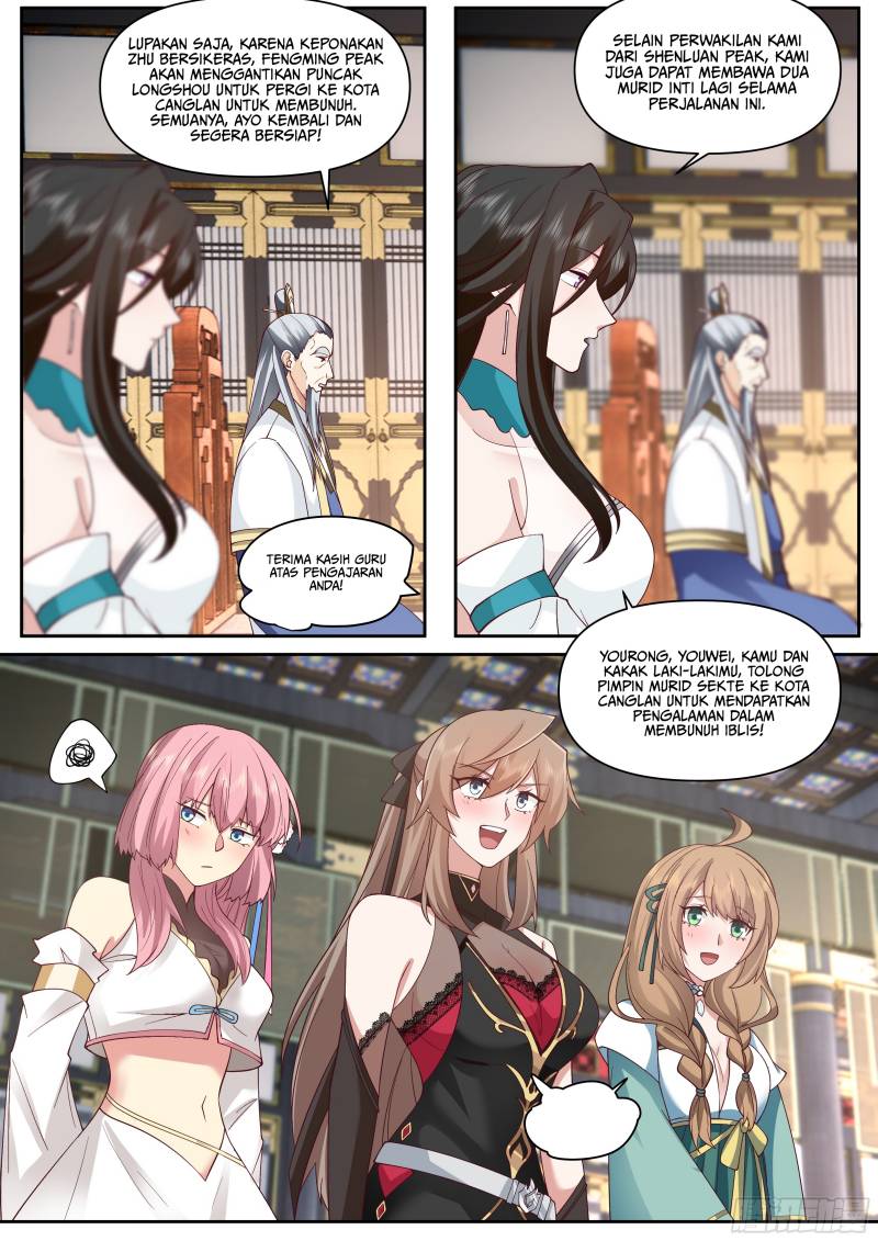 The Great Villain Senior Brother and All of His Yandere Junior Sisters Chapter 58 Gambar 12