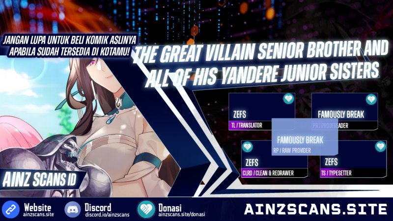 Komik The Great Villain Senior Brother and All of His Yandere Junior Sisters Chapter 65 gambar nomor 1