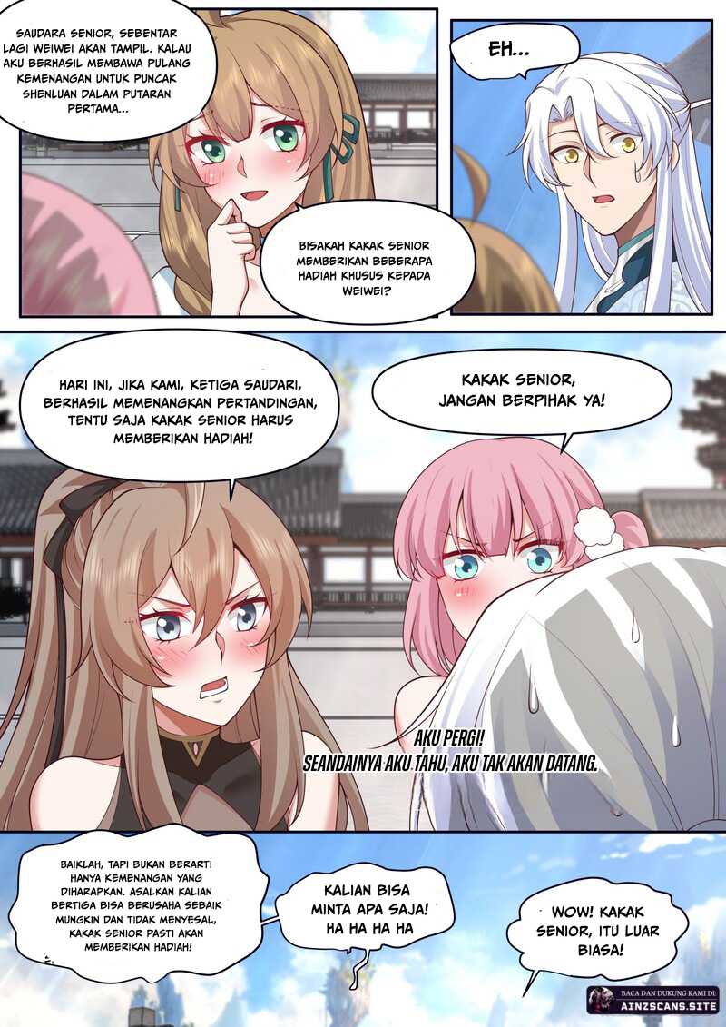 The Great Villain Senior Brother and All of His Yandere Junior Sisters Chapter 73 Gambar 9