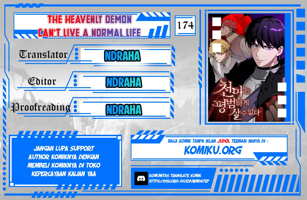 Komik The Heavenly Demon Can’t Live a Normal Life Chapter 174 gambar nomor 1