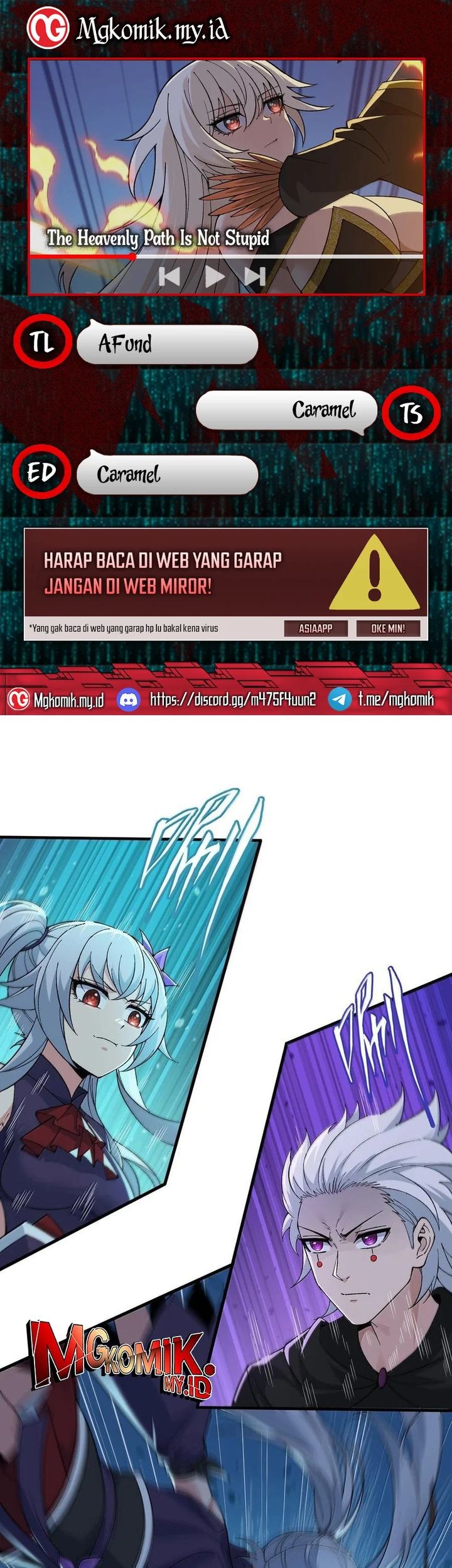 Komik The Heavenly Path Is Not Stupid Chapter 105 gambar nomor 1