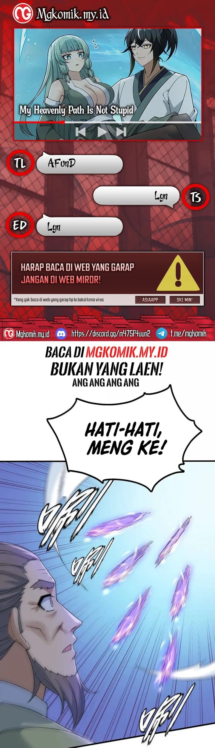 Komik The Heavenly Path Is Not Stupid Chapter 107 gambar nomor 1