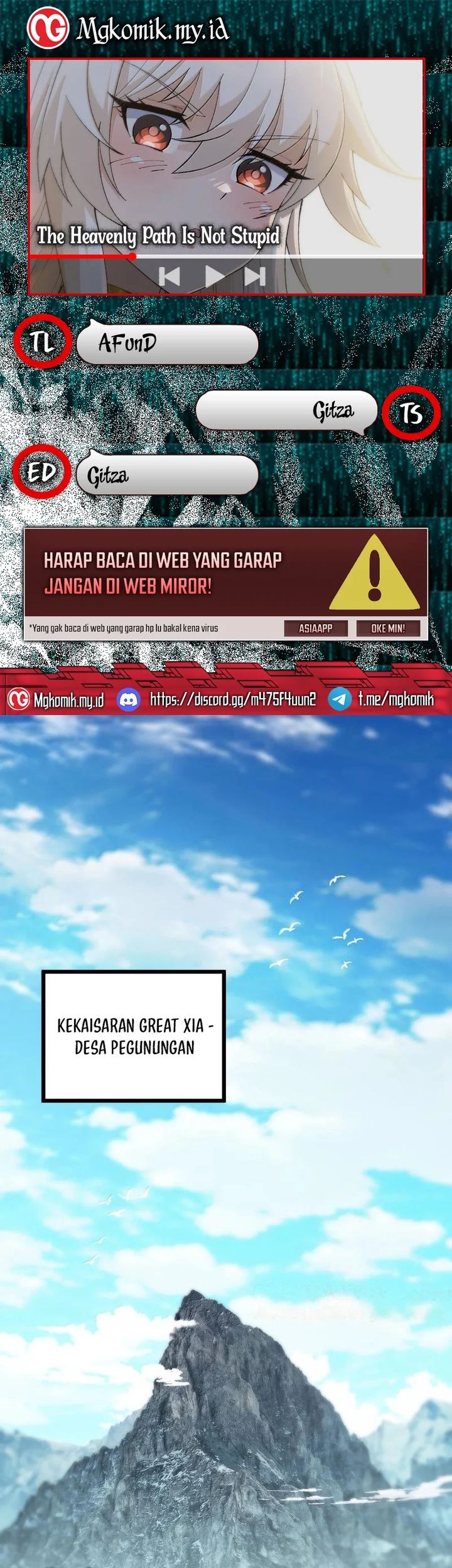 Komik The Heavenly Path Is Not Stupid Chapter 102 gambar nomor 1