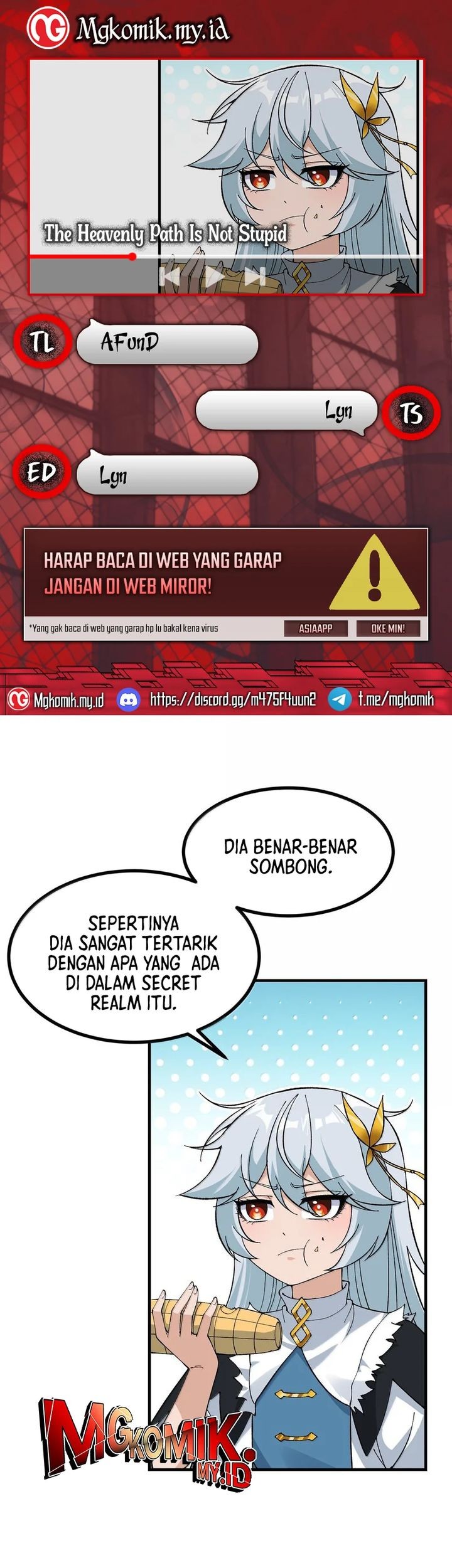Komik The Heavenly Path Is Not Stupid Chapter 114 gambar nomor 1