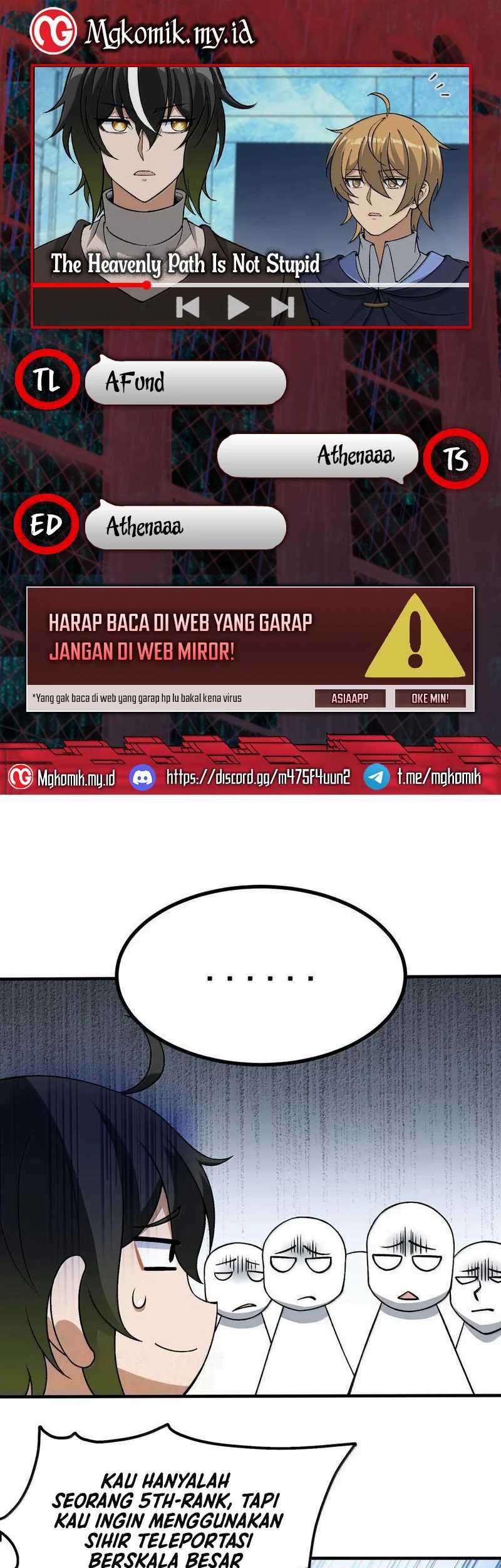 Komik The Heavenly Path Is Not Stupid Chapter 117 gambar nomor 1