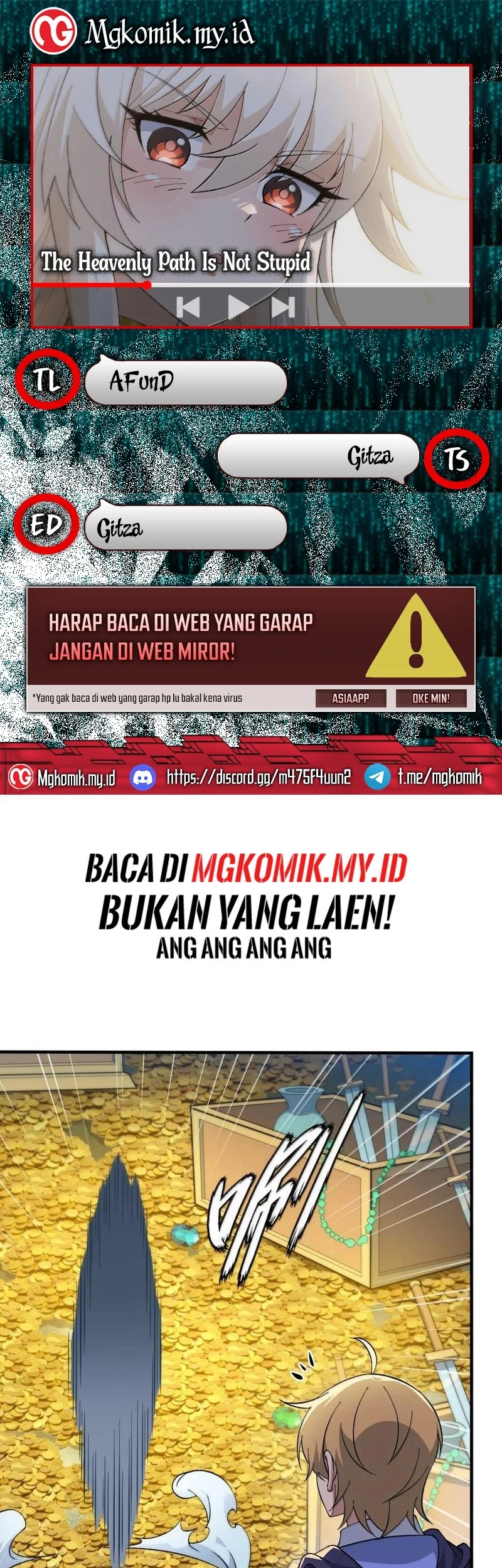 Komik The Heavenly Path Is Not Stupid Chapter 118 gambar nomor 1