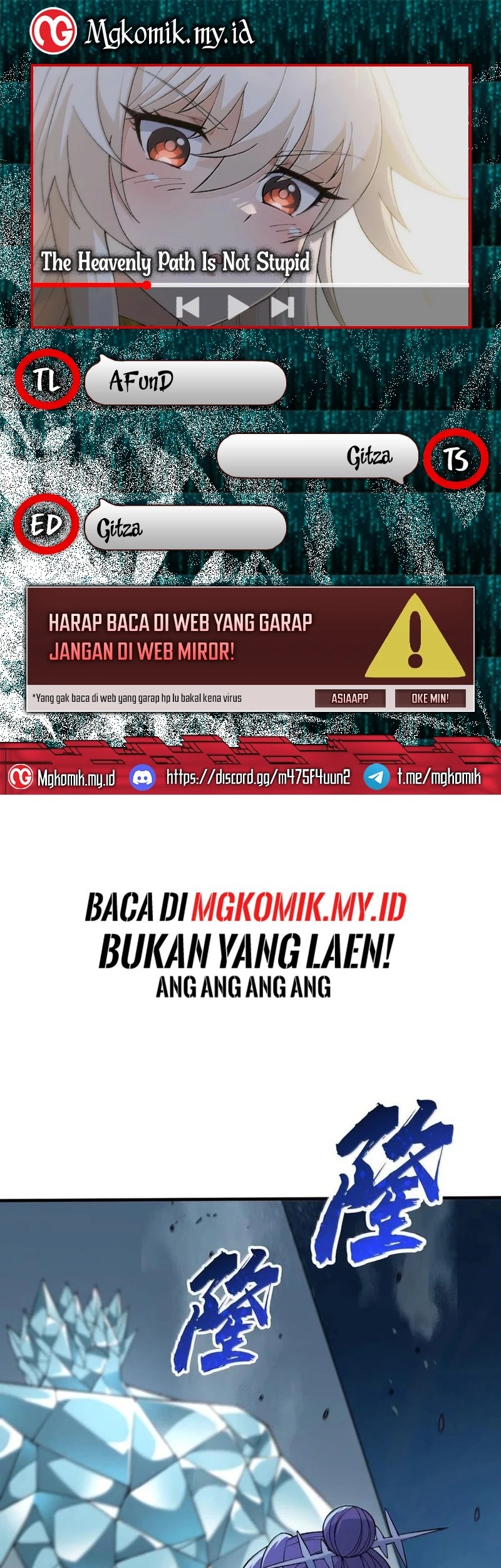 Komik The Heavenly Path Is Not Stupid Chapter 119 gambar nomor 1