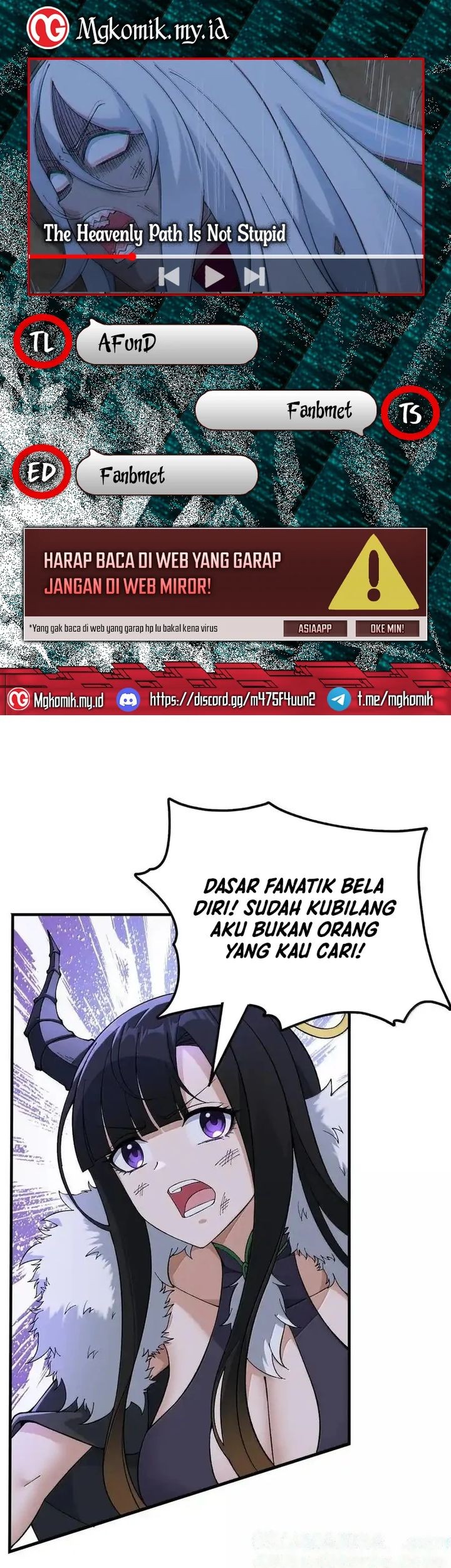 Komik The Heavenly Path Is Not Stupid Chapter 110 gambar nomor 1