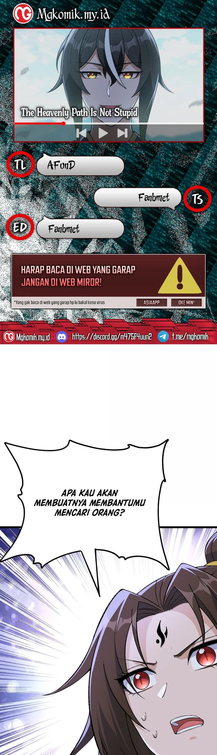 Komik The Heavenly Path Is Not Stupid Chapter 111 gambar nomor 1