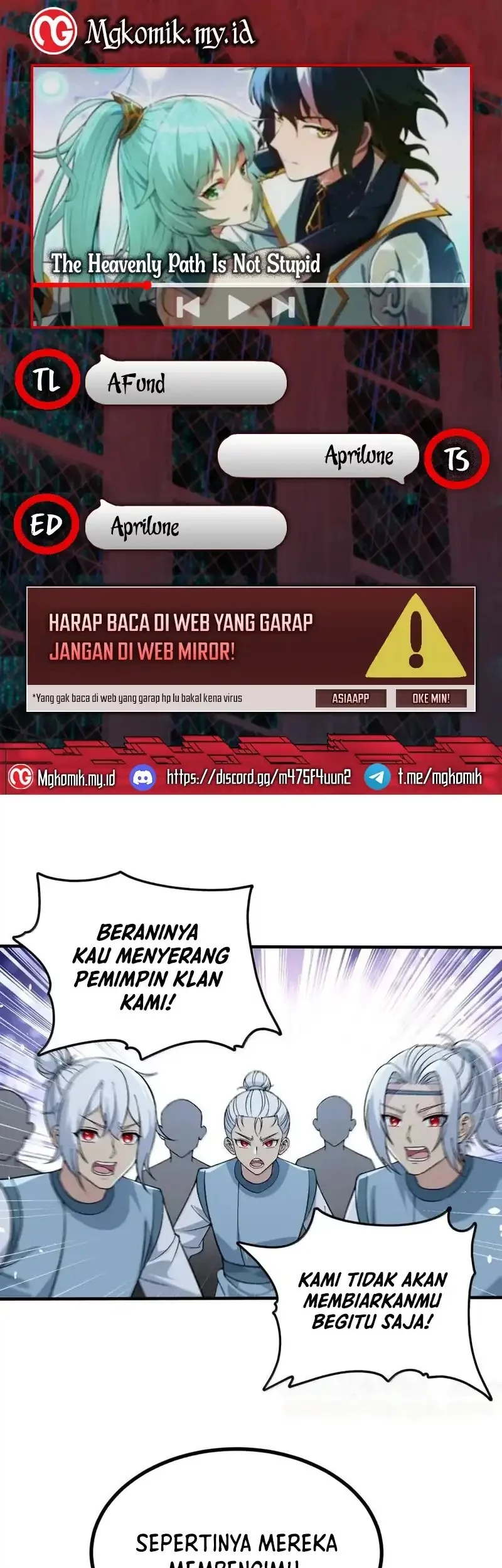 Komik The Heavenly Path Is Not Stupid Chapter 126 gambar nomor 1