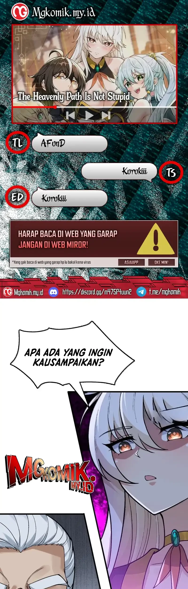 Komik The Heavenly Path Is Not Stupid Chapter 129 gambar nomor 1