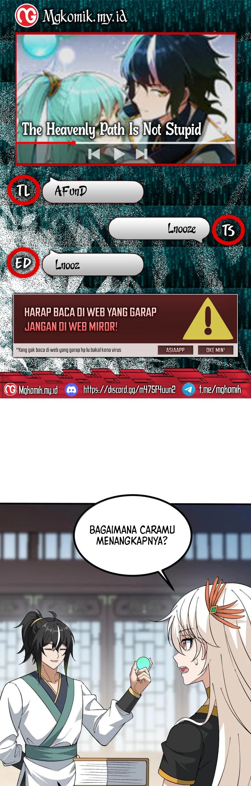 Komik The Heavenly Path Is Not Stupid Chapter 120 gambar nomor 1