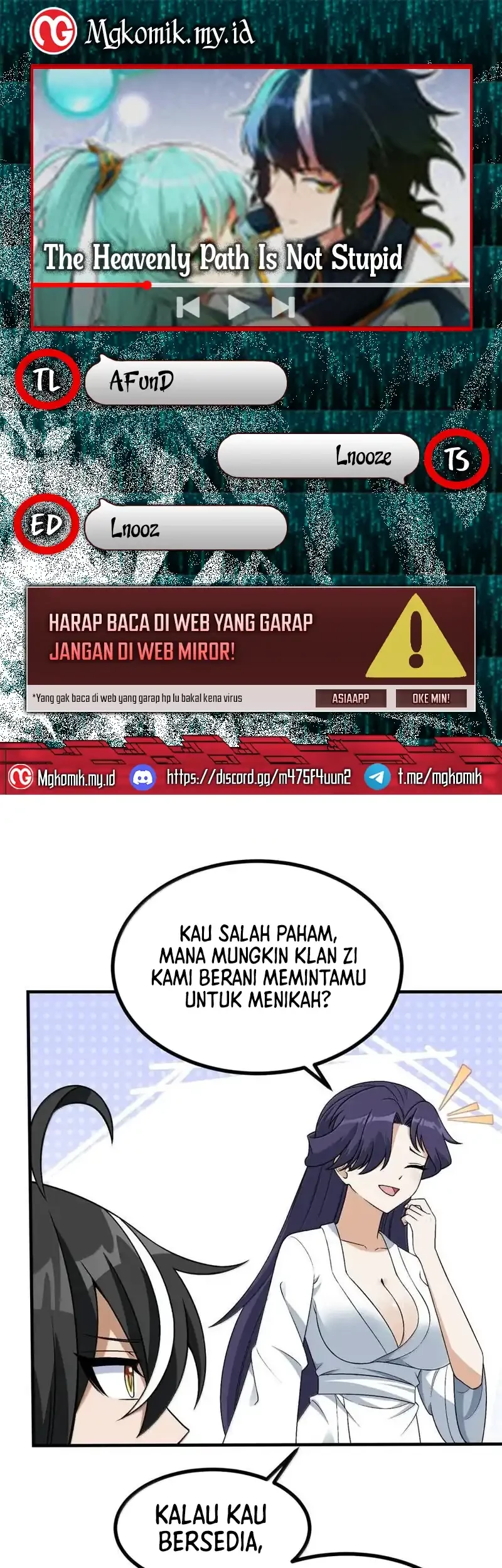 Komik The Heavenly Path Is Not Stupid Chapter 122 gambar nomor 1