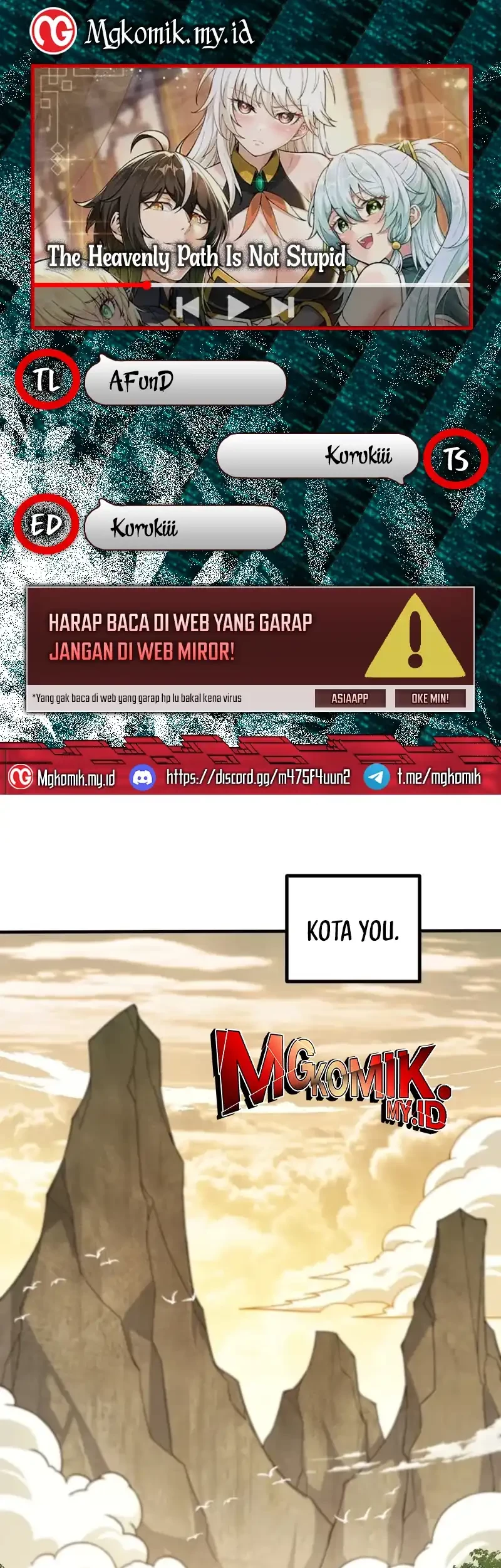 Komik The Heavenly Path Is Not Stupid Chapter 131 gambar nomor 1