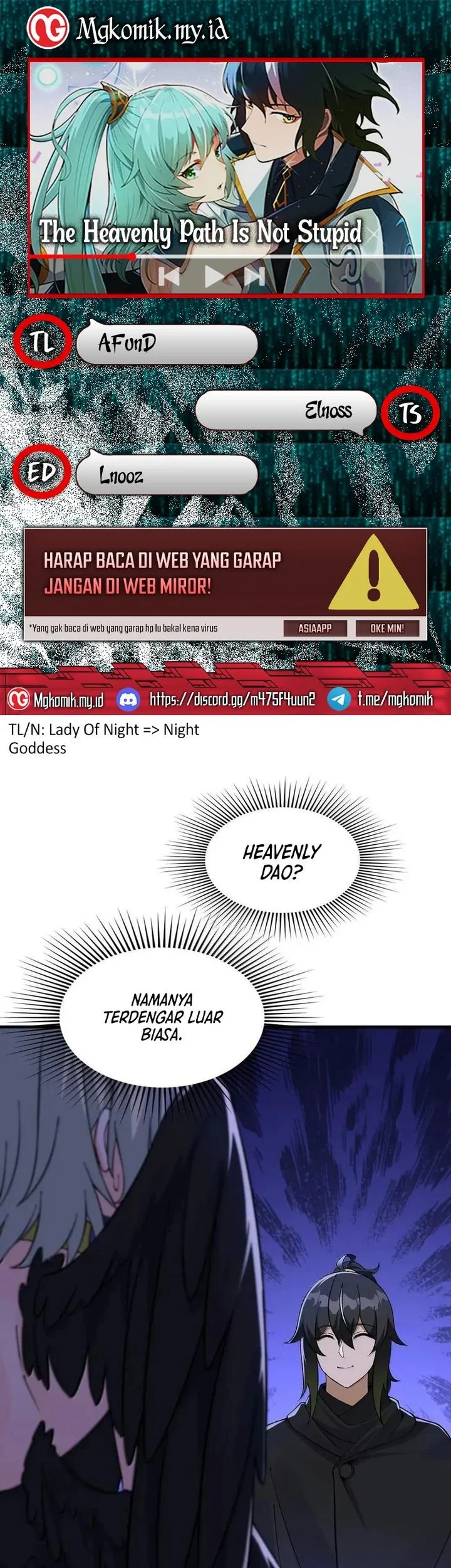 Komik The Heavenly Path Is Not Stupid Chapter 146 gambar nomor 1