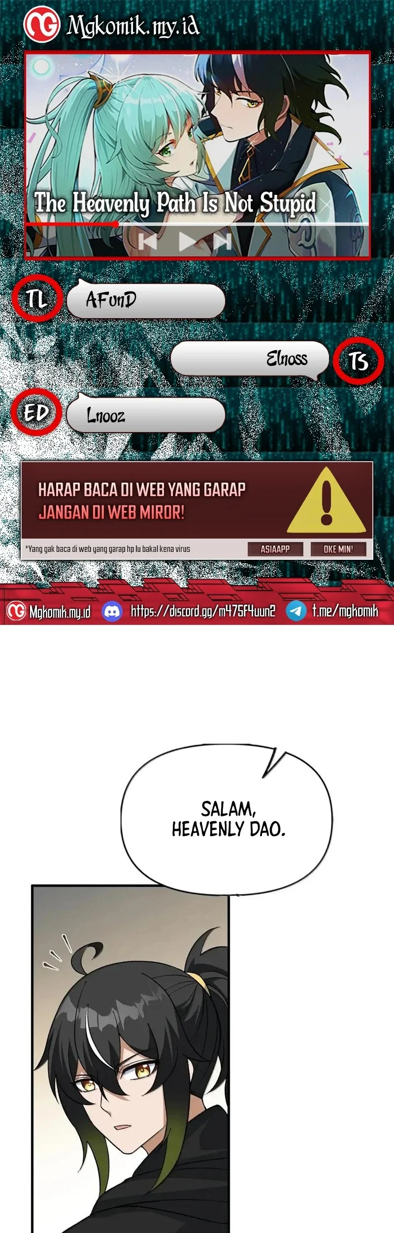 Komik The Heavenly Path Is Not Stupid Chapter 149 gambar nomor 1