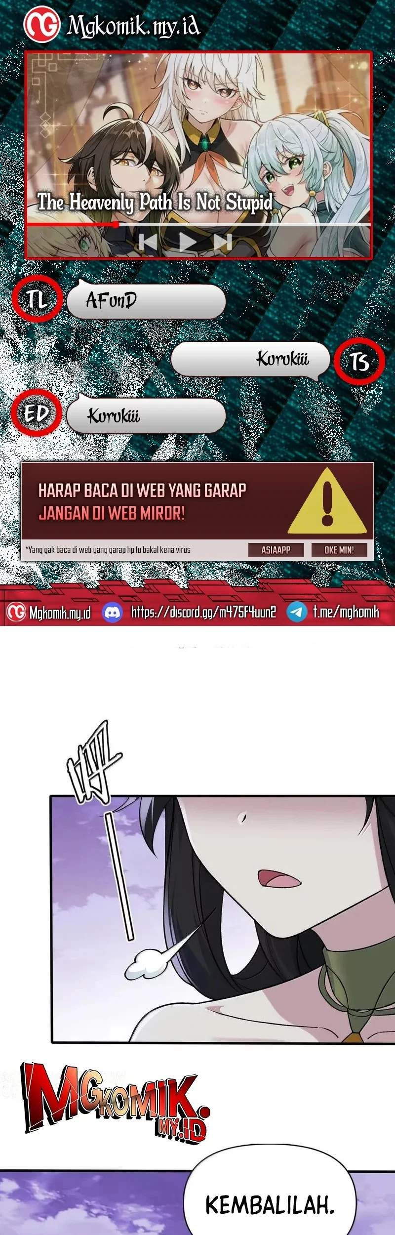 Komik The Heavenly Path Is Not Stupid Chapter 140 gambar nomor 1